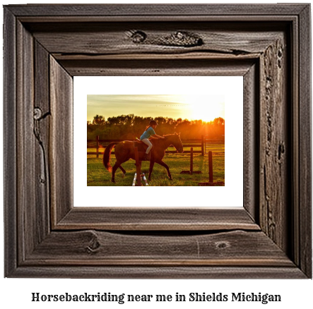 horseback riding near me in Shields, Michigan